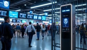 découvrez comment l'utilisation de la reconnaissance faciale biométrique à l'entrée des événements soulève des questions cruciales sur la sécurité et la protection des données personnelles.