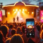la retransmission en direct des concerts rend les festivals accessibles à tous et fait découvrir de nouvelles scènes, où que l’on soit.