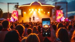la retransmission en direct des concerts rend les festivals accessibles à tous et fait découvrir de nouvelles scènes, où que l’on soit.